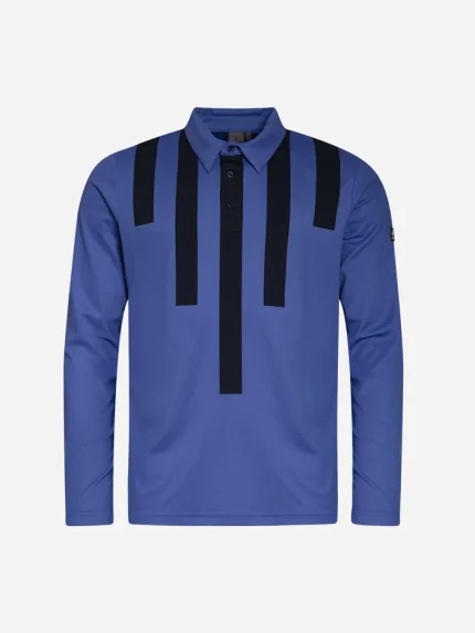 VALLEY LS AMPARO BLUE  Polo Shirts